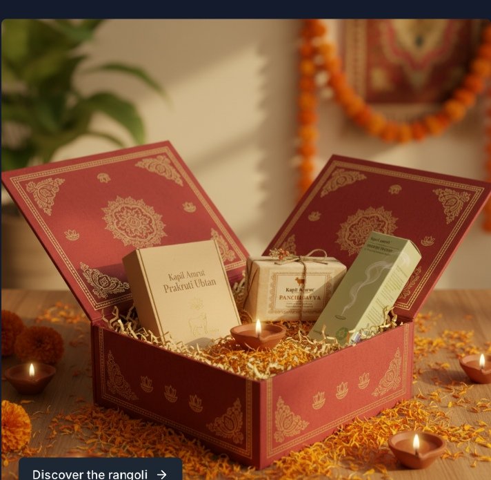 Diwali Box with Petals